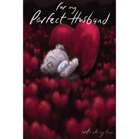 Perfect Husband Softly Drawn Me to You Bear Valentine's Day Card £2.49